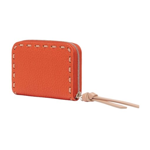 Brieftasche Selleria in Orange 8cm – Bild 2