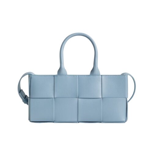 Tote-Tasche mit verlängerter Silhouette in Eis 11cm